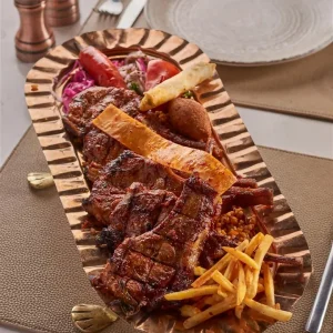 Grilled lamb chops, 3 pieces